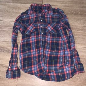 Aeropostale Plaid Top. Sz Med. GUC